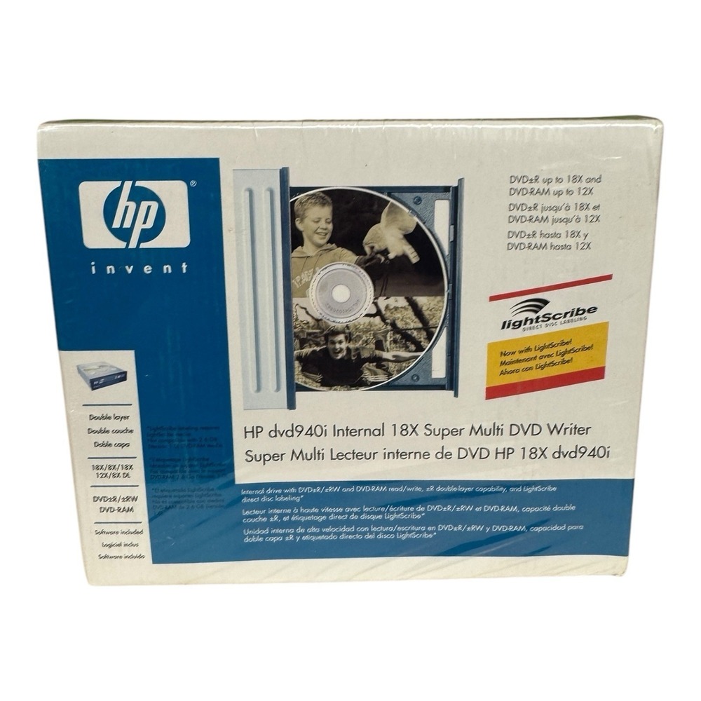 HP dvd940i Lightscribe IDE Internal 18X Super Multi DVD Writer Sealed